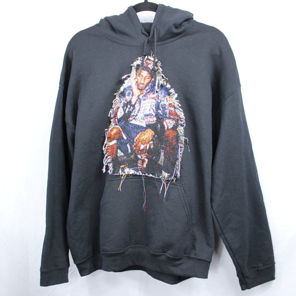 Team US Sports Club Hand-Stitched Kobe Bryant Finals Hoodie (Black) Men’s Size L